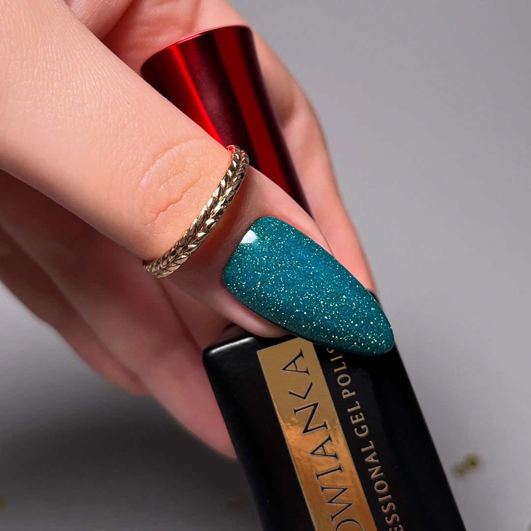 Lakier Hybrydowy Slowianka 423 Electric Turquoise 8g