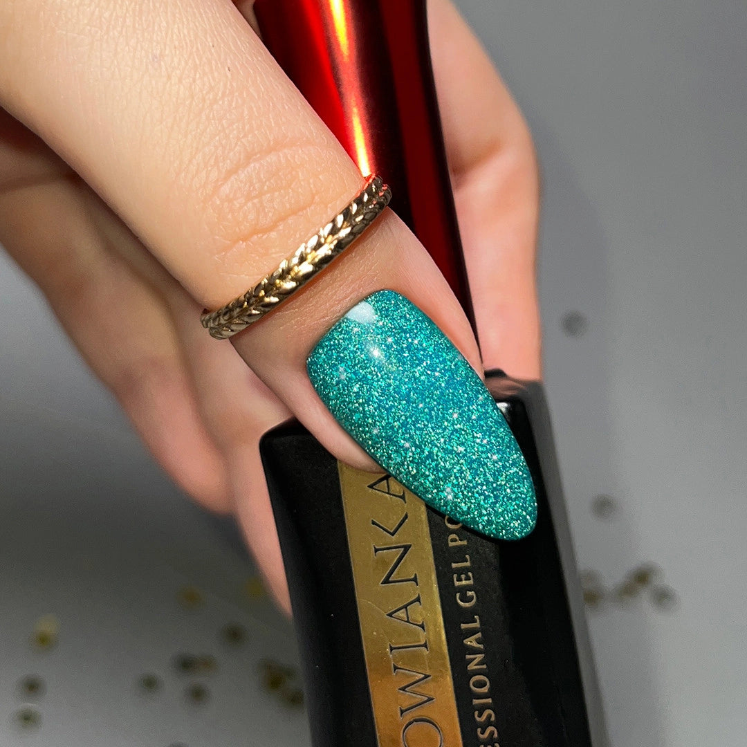 Lakier Hybrydowy Slowianka 423 Electric Turquoise 8g