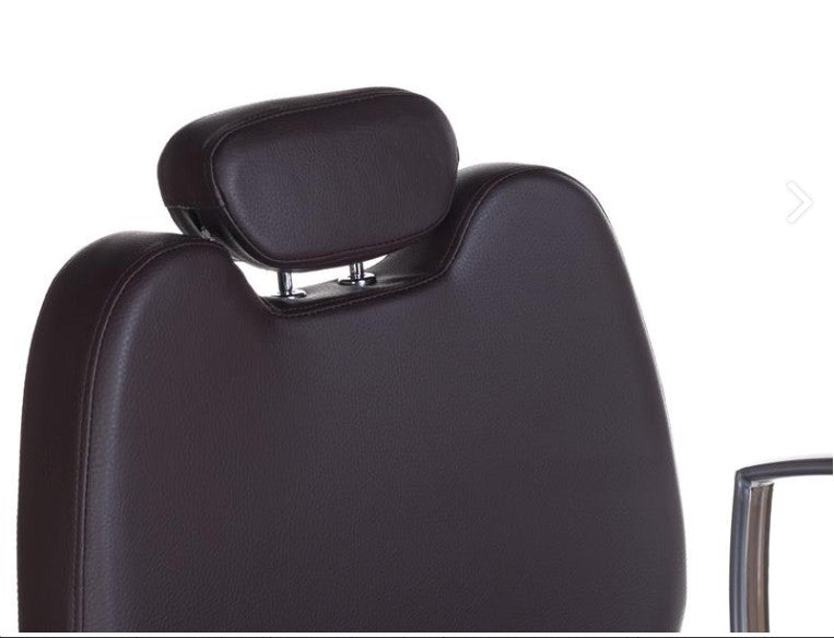 Fotel barberski HOMER II BH-31275 Brązowy
