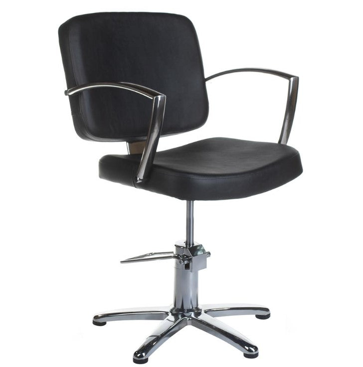 Fotel Fryzjerski Dario Czarny Bh-8163