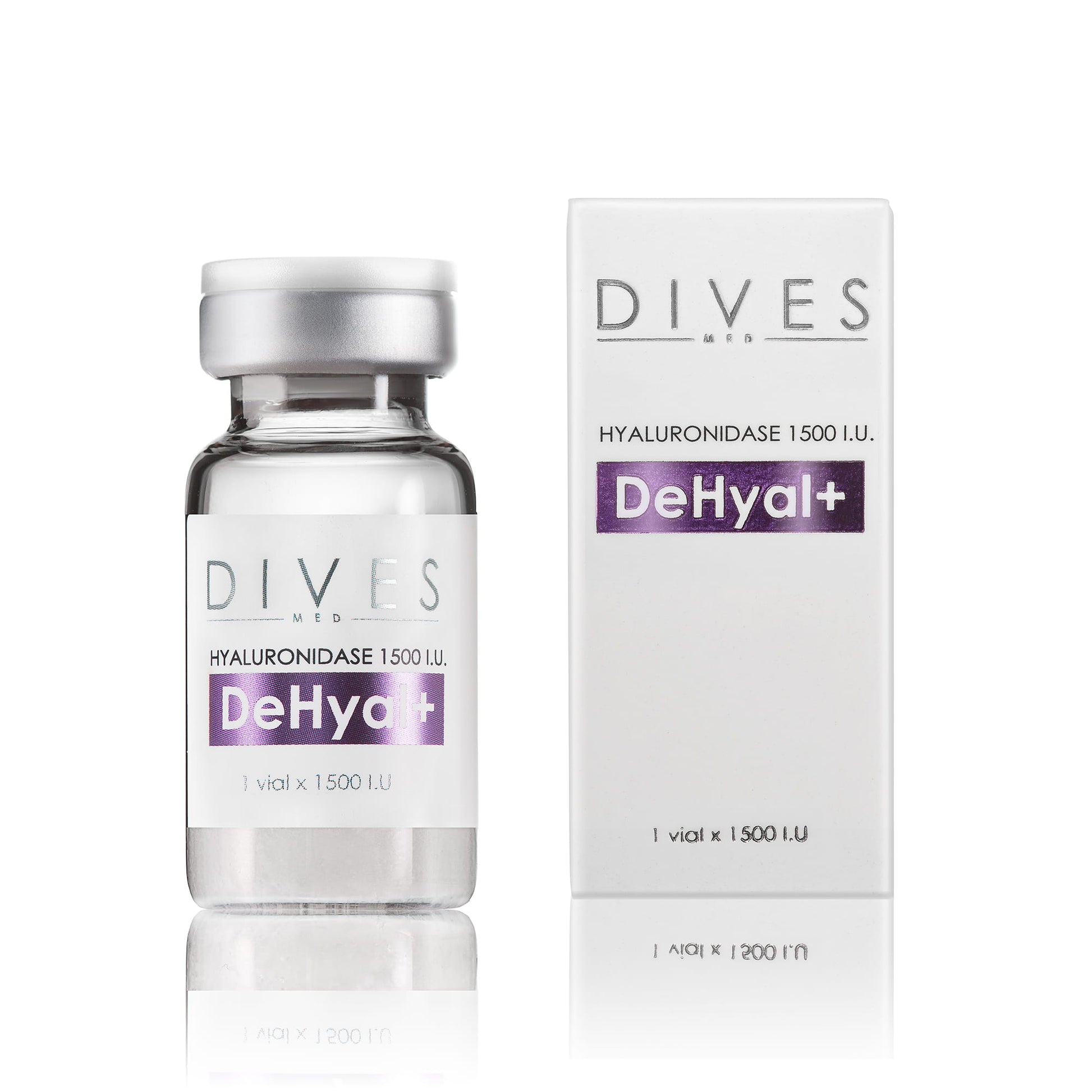 Dives Dehyal+ Liofilizowana Hialuronidaza W Proszku 1500 I.U 10ml