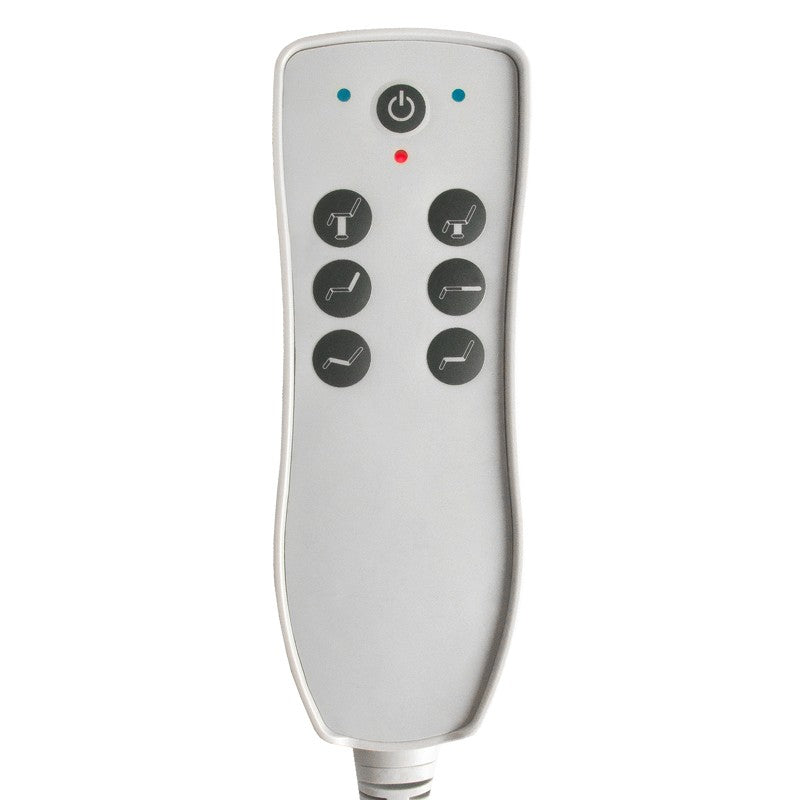 Fotel Kosmetyczny Elektr. Azzurro 872s Pedi Pro Exclusive 3 Siln. Biały