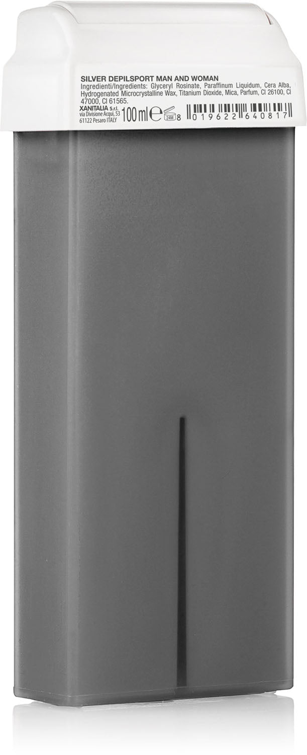Wosk Do Depilacji Silver Z Szeroką Rolką 100ml