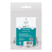 Pharm Foot Podo File Refill Sponge Layer 240, S Wymienne Nakładki Ścierne Na Podo Disc 25 Szt. W Woreczku