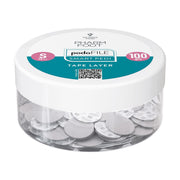 Pharm Foot Podo File Tape Layer 100, S Wymienne Nakładki Ścierne Na Podo Disc 50 Szt. W Słoiczku