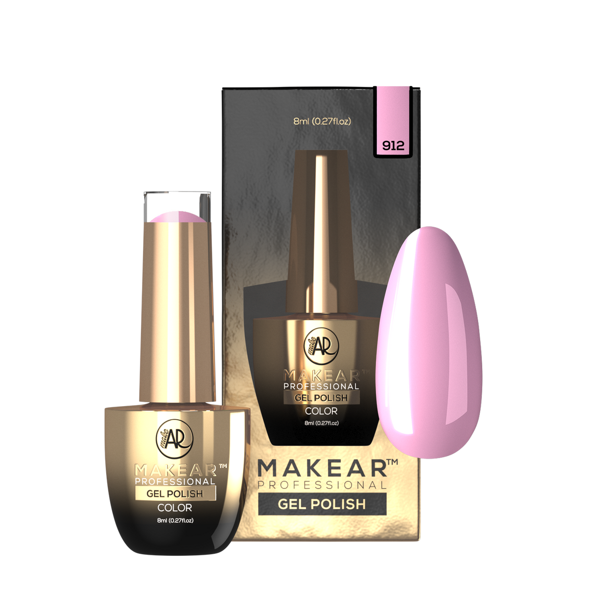 MAKEAR Makear Hybrid-Nagellack 912 Love A Lot 8Ml — Inhaltsstoffe und Bewertung