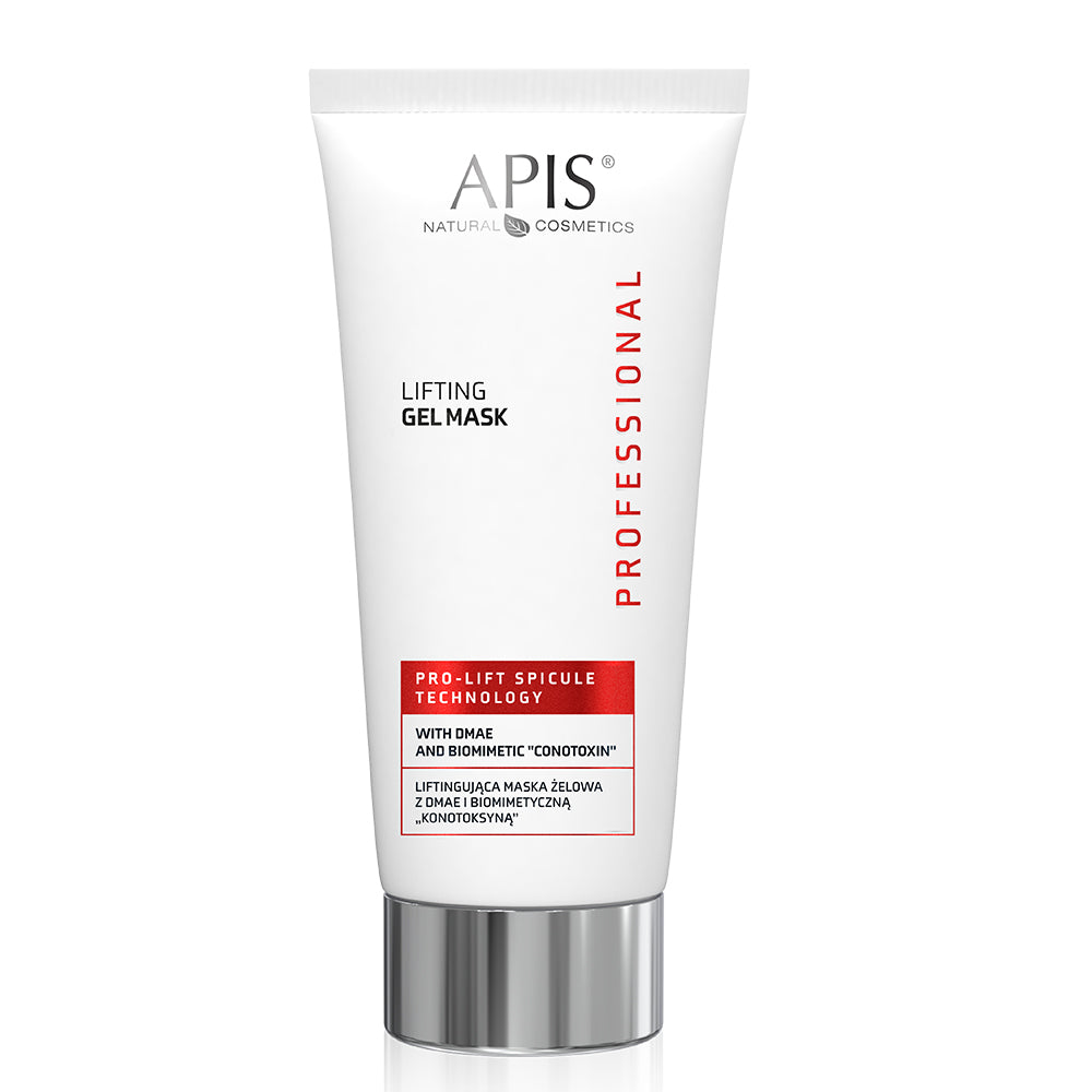 APIS Professional Apis Pro-Lift Spicule Technology Liftingująca Maska Żelowa Z Dmae I Biomimetyczną „Konotoksyną” / 200 Ml