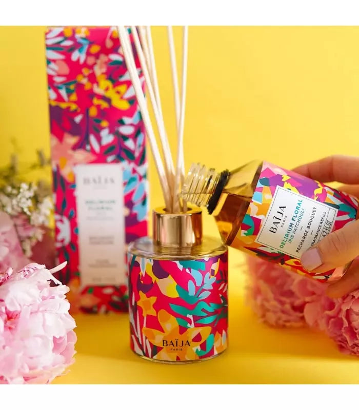 Baija Scented Diffuser Bouquet Delirium Floral Dyfuzor Zapachowy 120ml