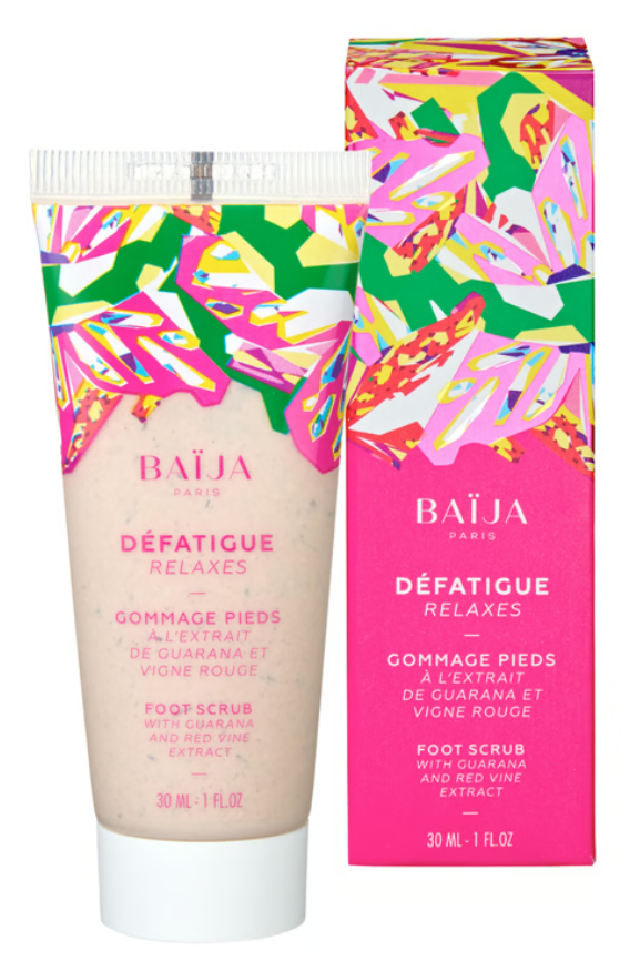 Baija Relaxing Feet Scrub Gommage Pieds Defatigant Peeling Do Stóp Łagodzący Zmęczenie 30ml