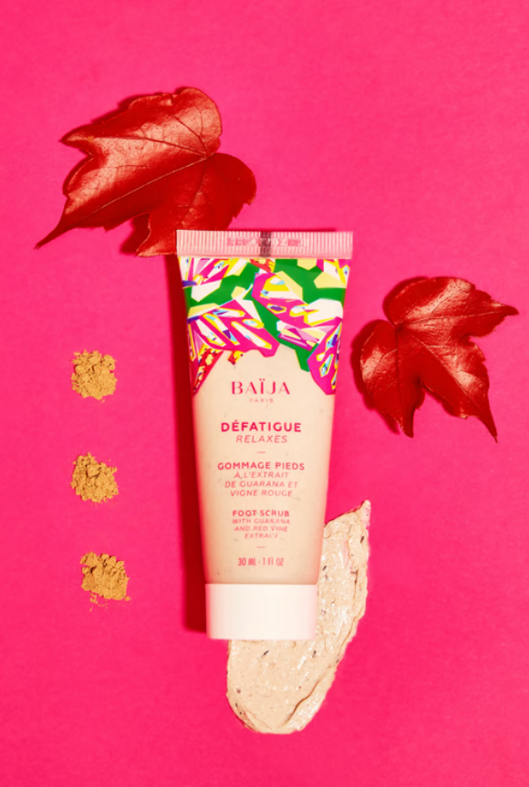 Baija Relaxing Feet Scrub Gommage Pieds Defatigant Peeling Do Stóp Łagodzący Zmęczenie 30ml