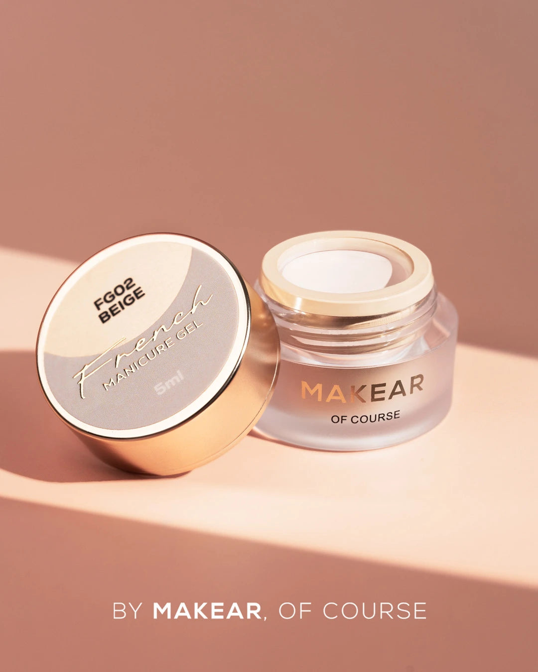 Makear Żel Do Zdobień French Manicure Gel Beige FG02 5 ml
