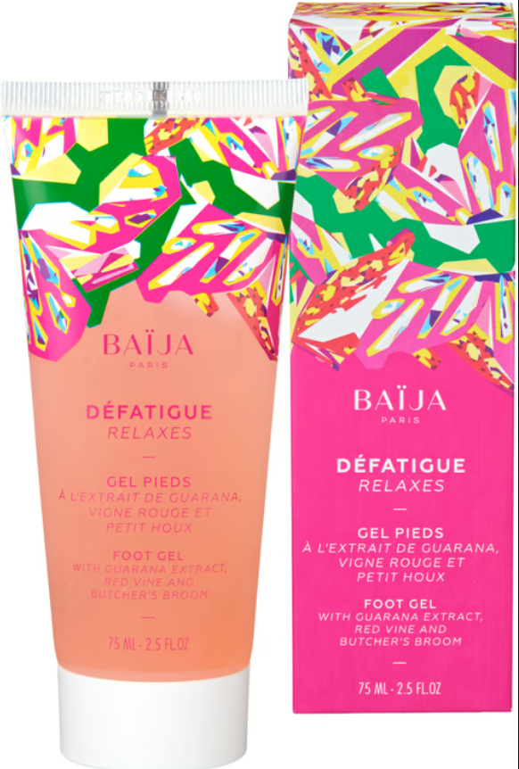 Baija Relaxing Feet Gel Pieds Defatigant Żel Do Stóp Łagodzący Zmęczenie 75ml