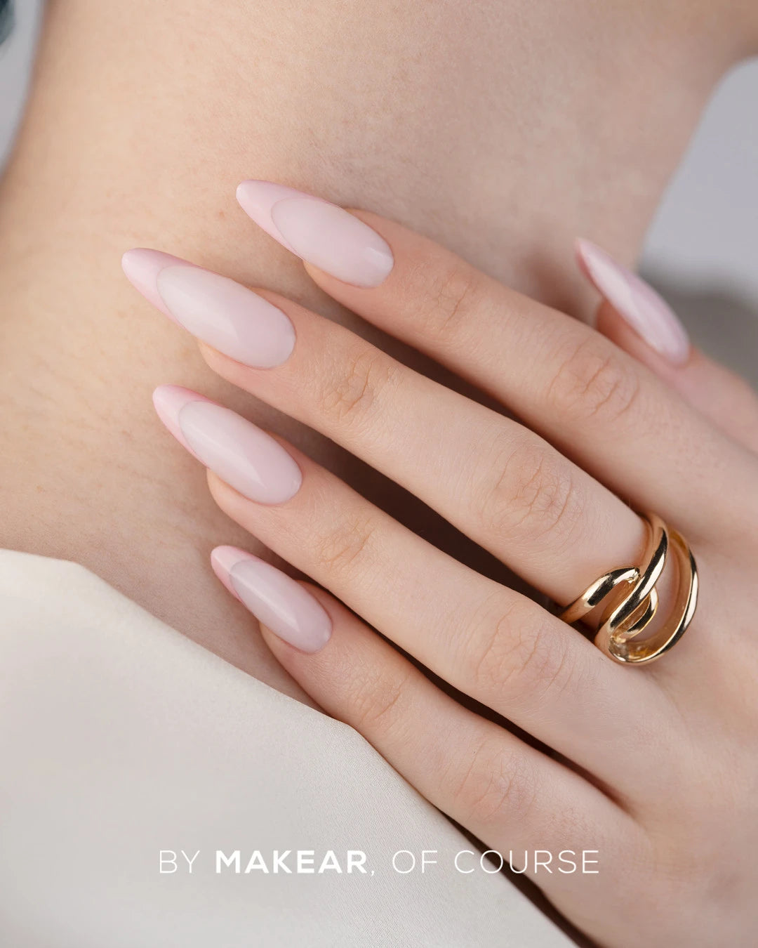 Makear Żel Do Zdobień French Manicure Gel Nude Pink FG03 5 ml