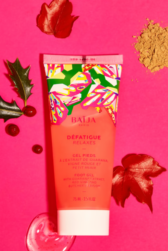 Baija Relaxing Feet Gel Pieds Defatigant Żel Do Stóp Łagodzący Zmęczenie 75ml