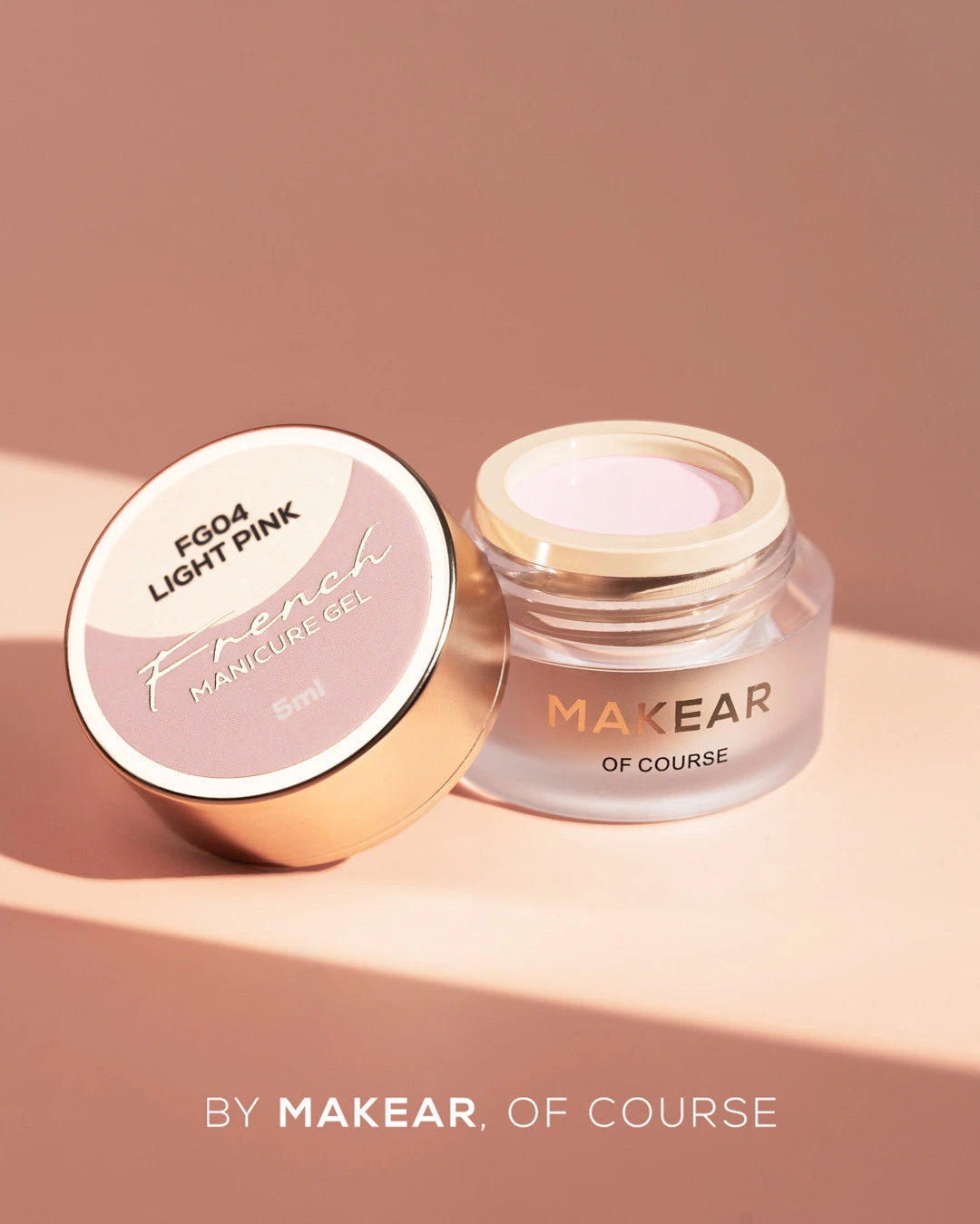 Makear Żel Do Zdobień French Manicure Gel Light Pink FG04 5 ml