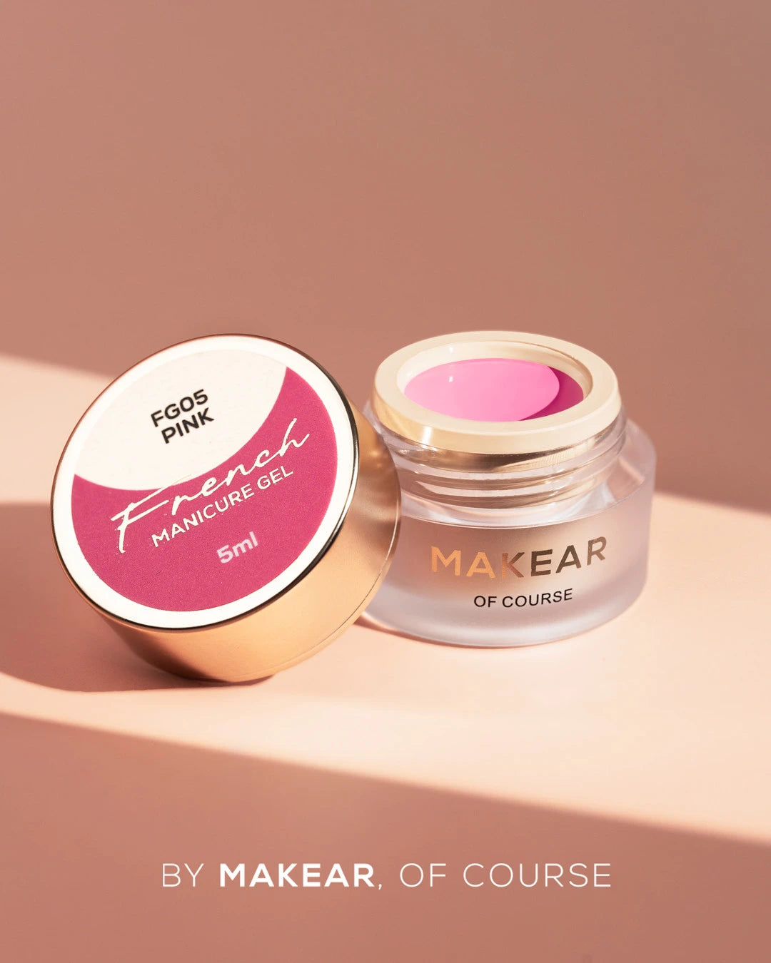 Makear Żel Do Zdobień French Manicure Gel Pink FG05 5 ml