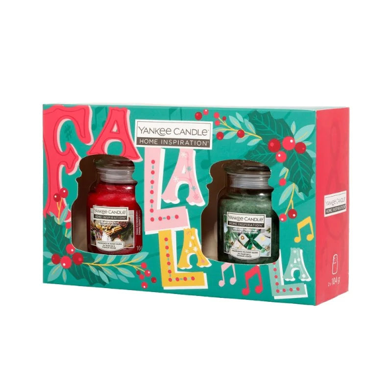 Yankee Candle Zestaw 2 Małe Świece Fa La La La