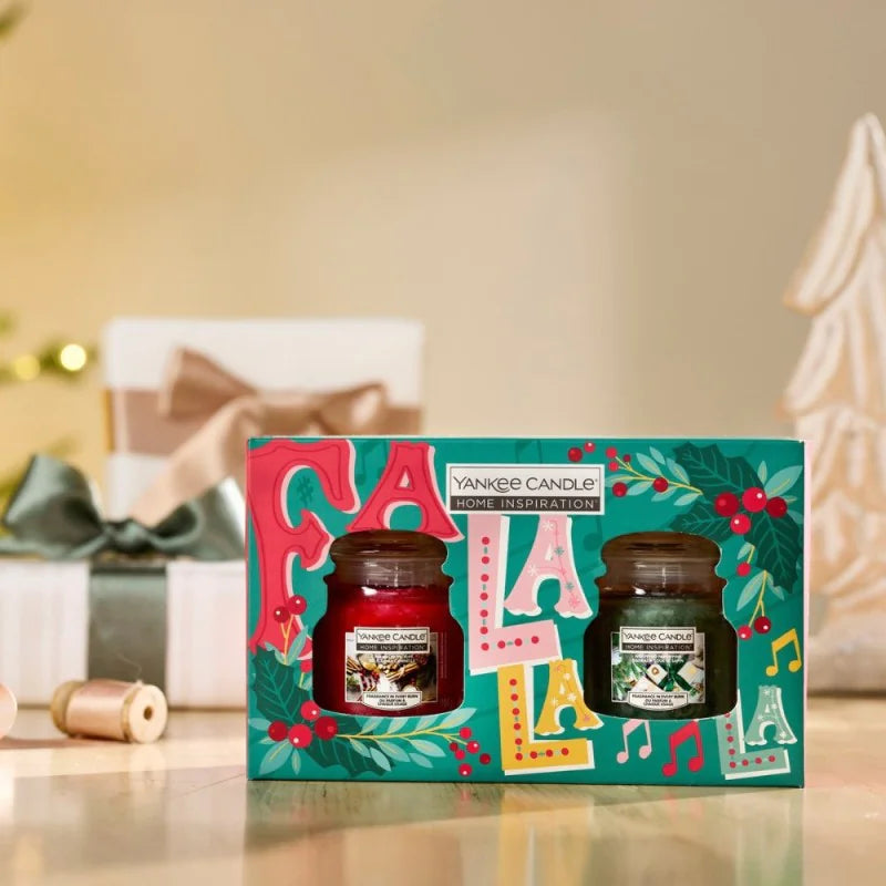 Yankee Candle Zestaw 2 Małe Świece Fa La La La