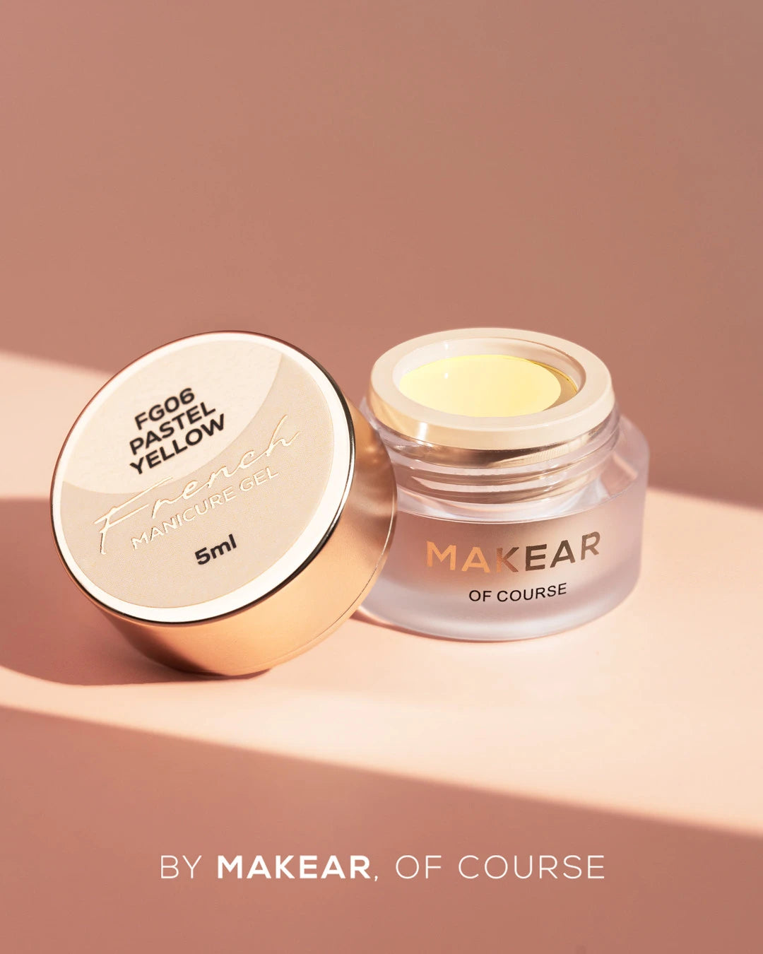 Makear Żel Do Zdobień French Manicure Gel Pastel Yellow FG06 5 ml