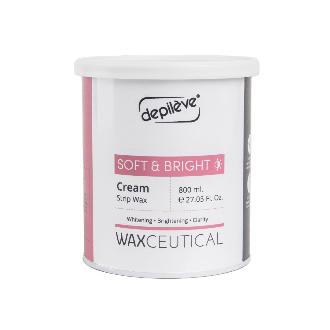 Depileve - Wosk Miękki Soft & Bright Cream Wax 800ml