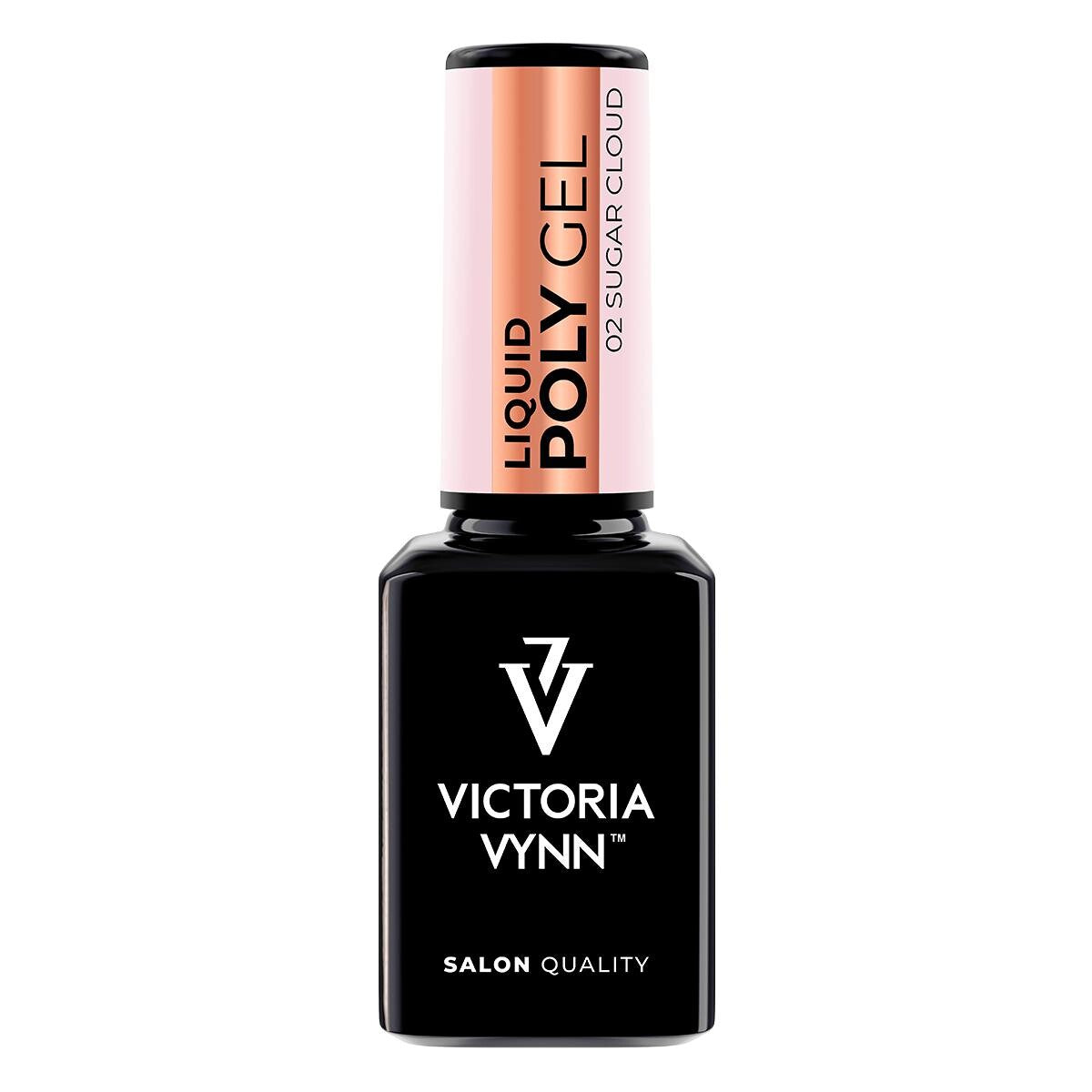 Victoria Vynn Liquid Poly Gel 02 Sugar Cloud Płynny Akrylo-Żel Do Paznokci W Butelce 15ml