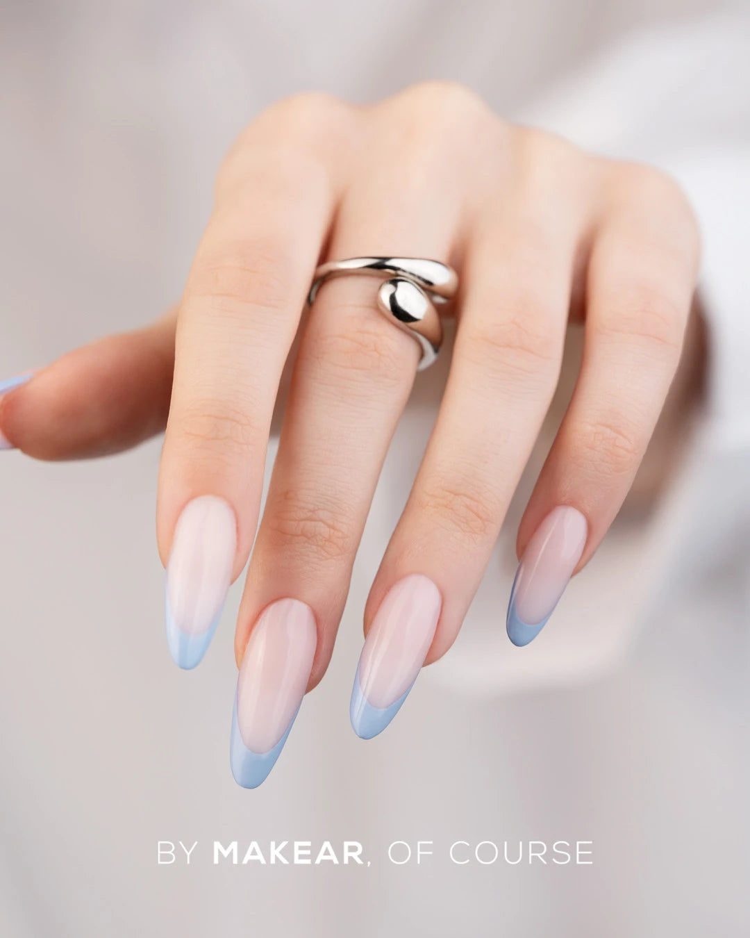 Makear Żel Do Zdobień French Manicure Gel Sky Blue FG07 5 ml