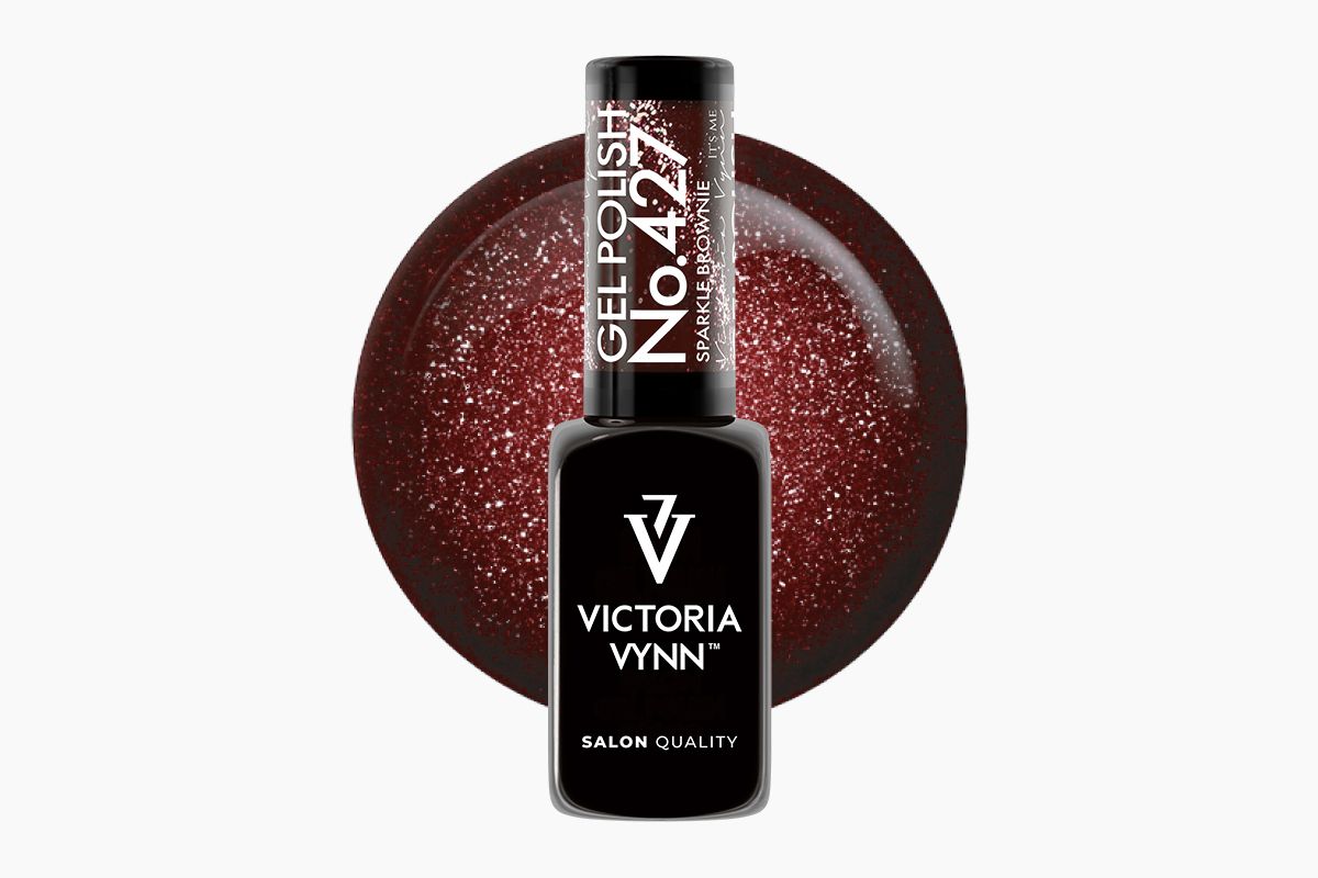 Victoria Vynn Lakier Hybrydowy 427 Sparkle Brownie 8 ml