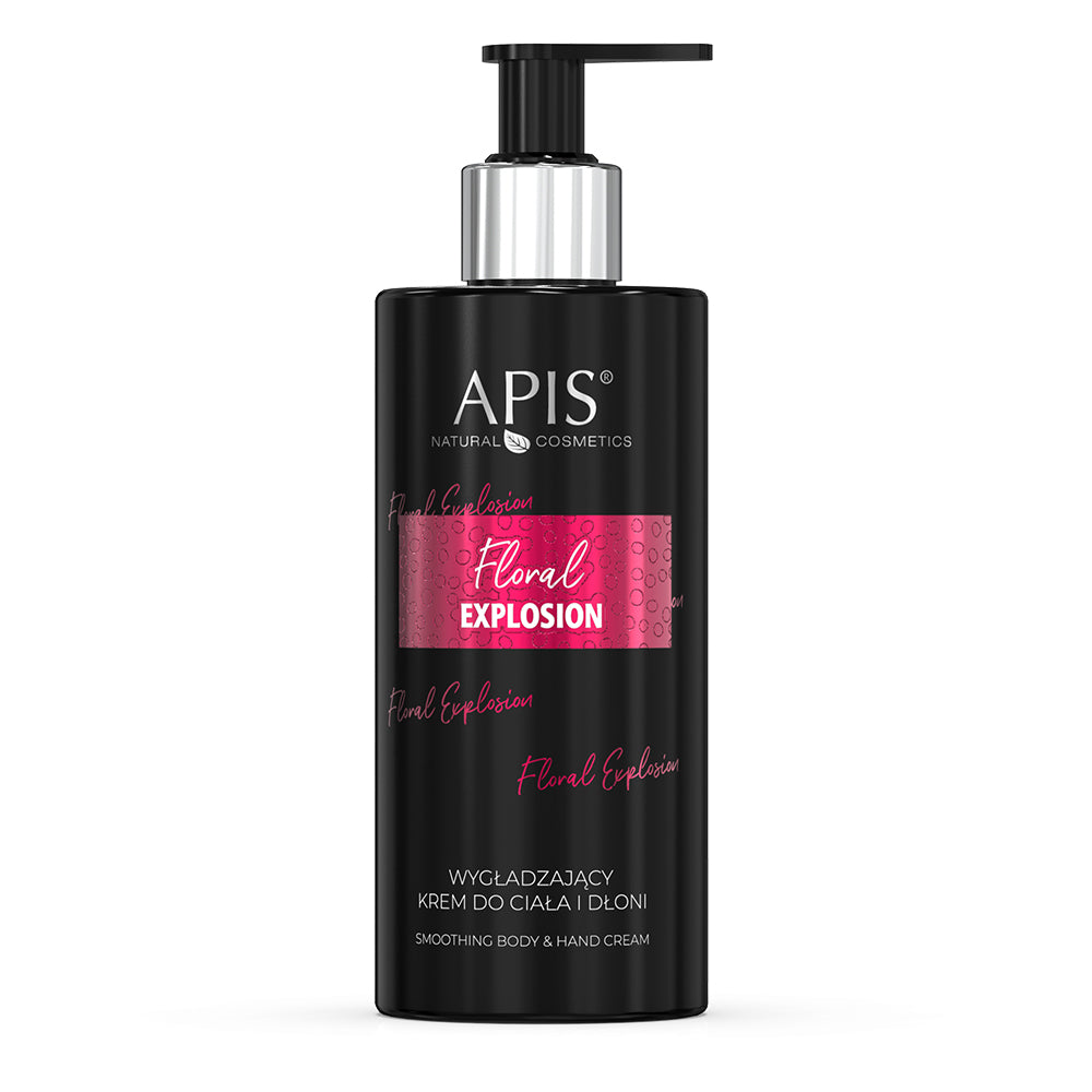 APIS Professional Apis Floral Explosion Wygładzający Krem Do Ciała I Dłoni / 300 Ml