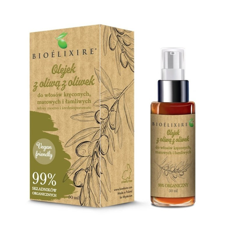 BioElixire Organic Olejek Z Oliwek I CBD 50ml