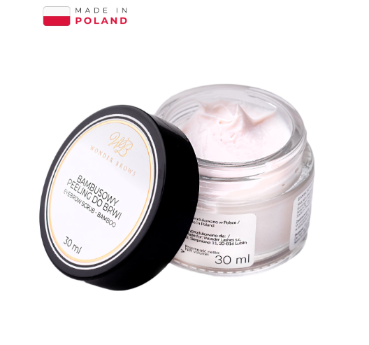 Wonder Lashes Wonder Brows Bambusowy Peeling Do Brwi 30 Ml