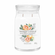 Yankee Candle Świeca Zapachowa Słoik Duży White Spruce & Grapefruit