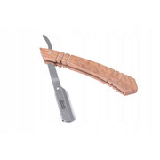 Poniks Drewniana Brzytwa Do Golenia Fryzjerska Barberska + Etui FB022