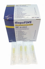Igły Iniekcyjne Dispofine 0,3 X 13 30g X 1/2" Żółte (100 Szt.)