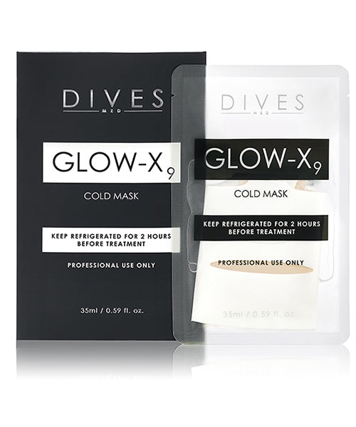 Dives Glow-X9 Cold Mask Maska w Płatach 35ml