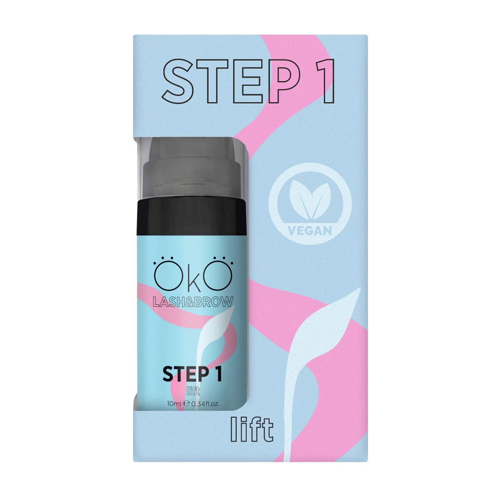 OKO Środek Do Laminowania Rzęs I Brwi Step 1 Lift, 10 Ml