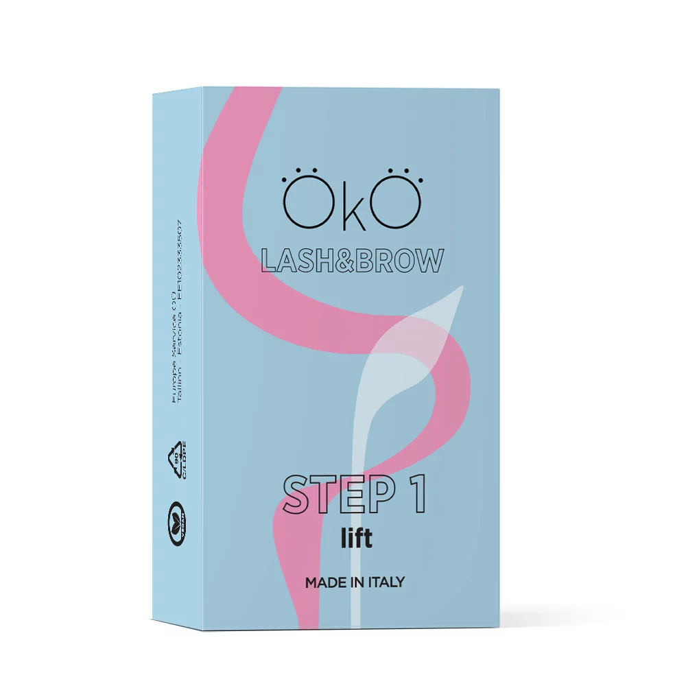 OKO Środek Do Laminowania Rzęs I Brwi Step 1 Lift, Pudełko 5 Saszetek