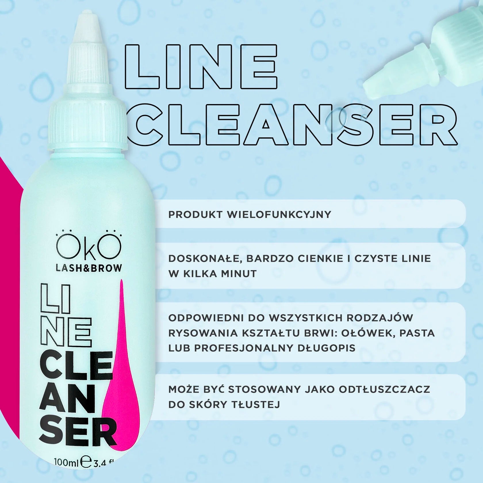 OKO Płyn Do Czyszczenia Linii OKO Line Cleanser 100 Ml