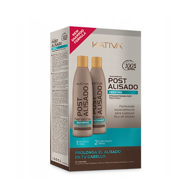 Kativa Keratin - Zestaw Keratynowy po Prostowaniu Włosów