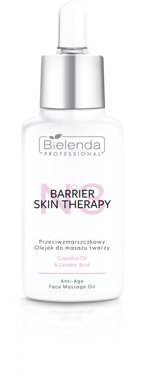Bielenda Barrier Skin Therapy Przeciwzmarszczkowy Olejek Do Masażu Twarzy - 30ml