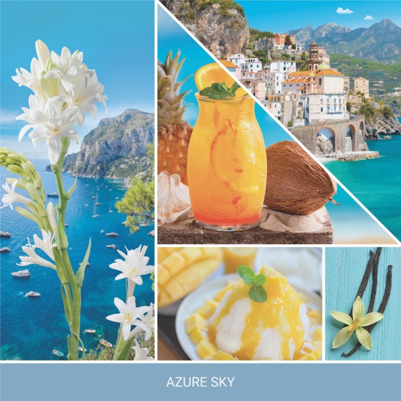 Yankee Candle Świeca Zapachowa Azure Sky Słoik Średni