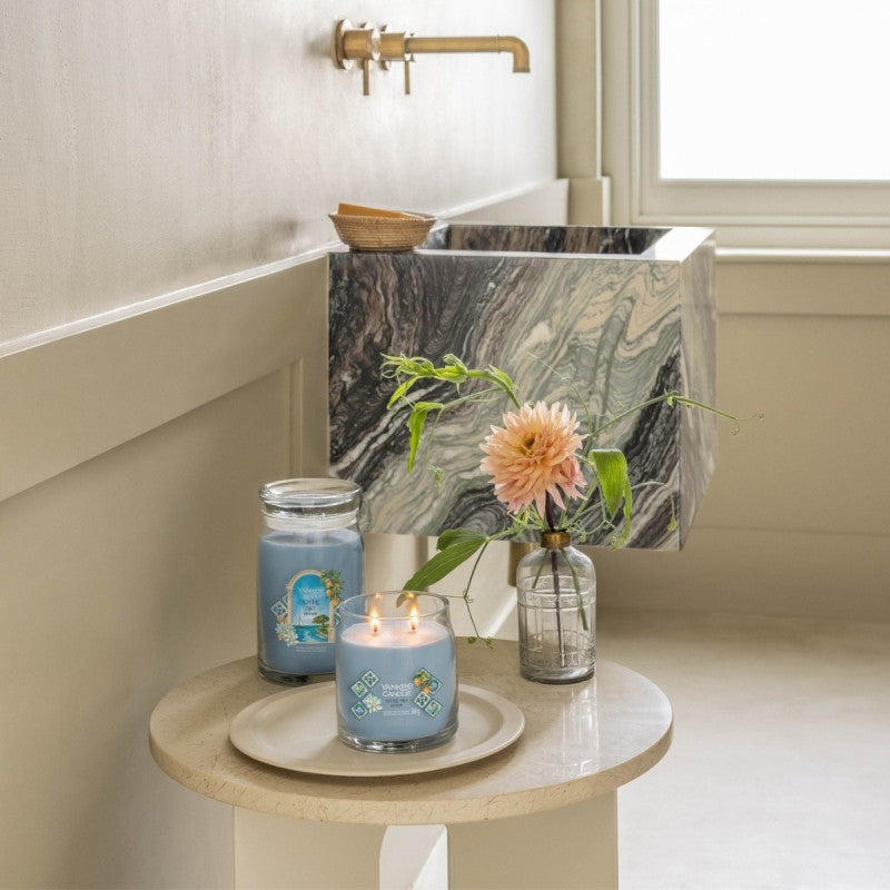 Yankee Candle Świeca Zapachowa Azure Sky Słoik Średni