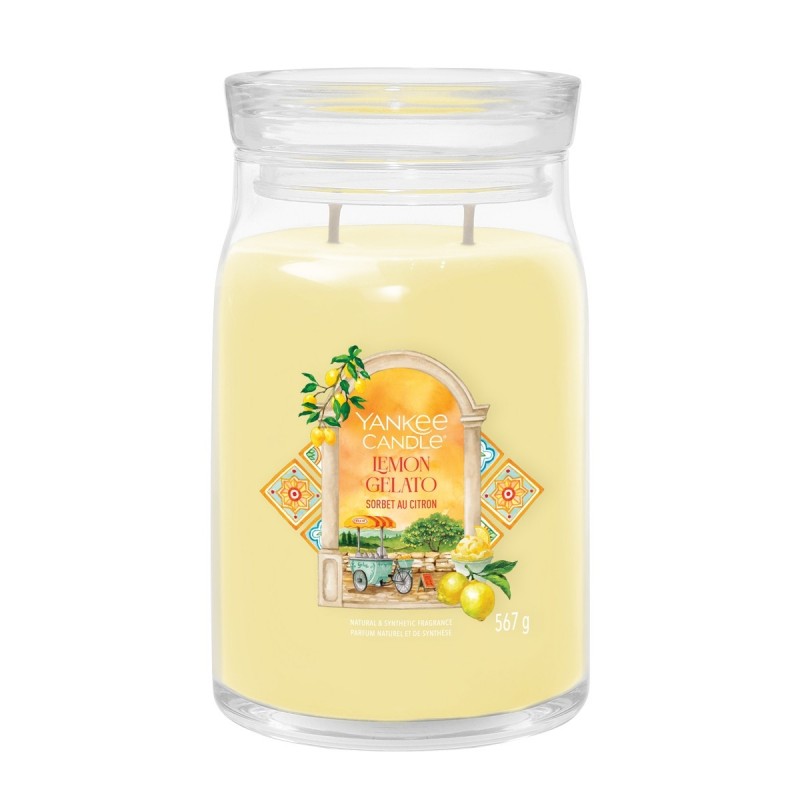 Yankee Candle Świeca Zapachowa Słoik Lemon Gelato