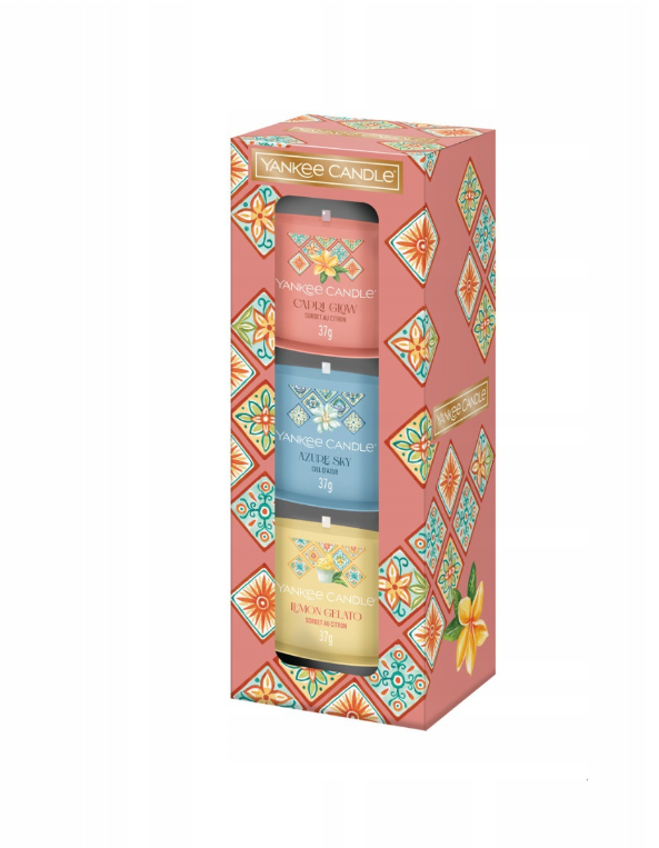Yankee Candle Zestaw 3 Świec Mini - Hello Italy!