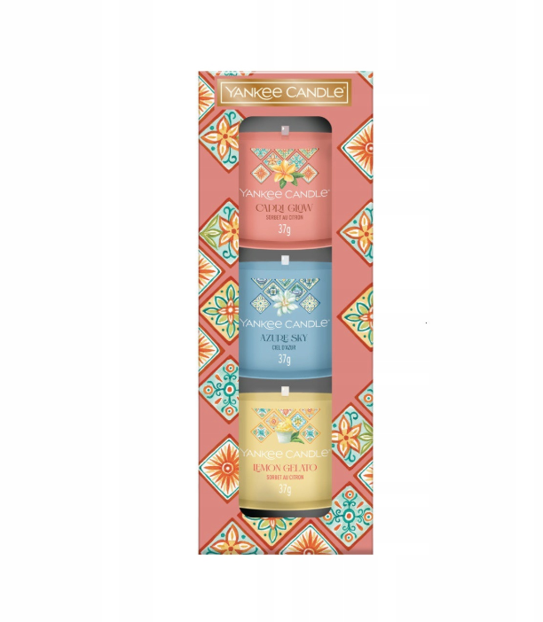 Yankee Candle Zestaw 3 Świec Mini - Hello Italy!