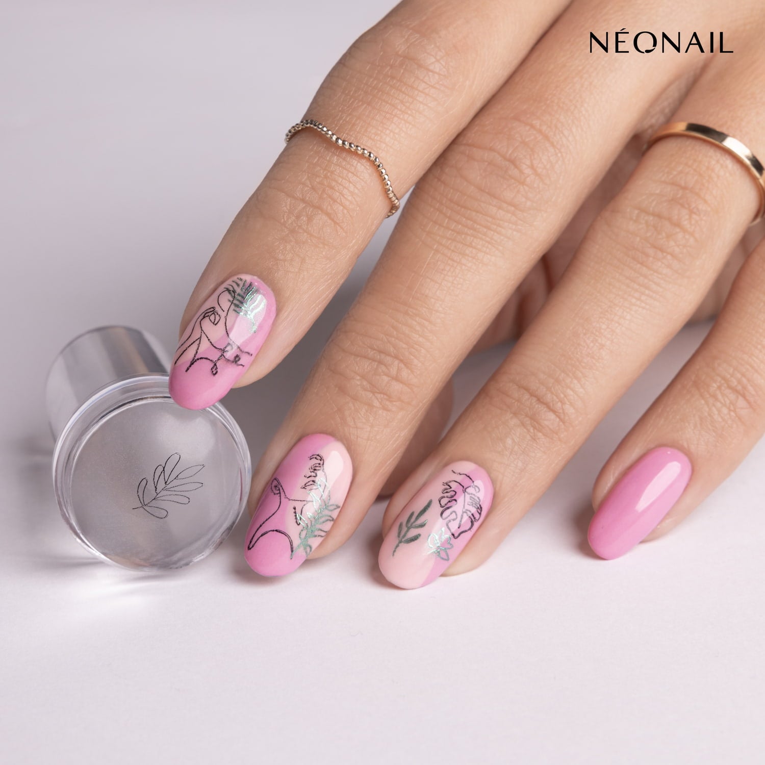 NeoNail Żel Do Zdobień Stamping Gel - Clear 4ml