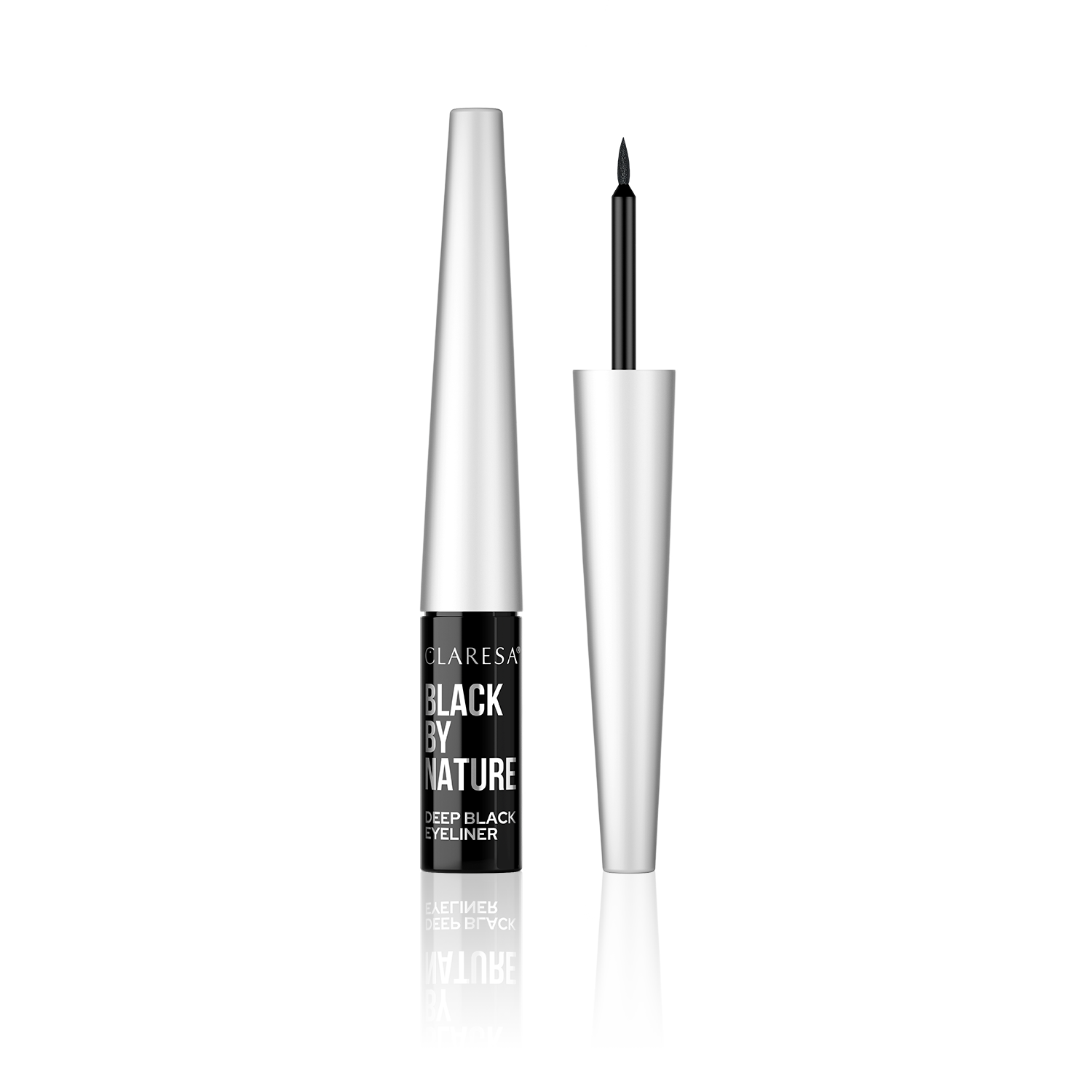 Claresa Black By Nature Superczarny Eyeliner W Płynie 4g