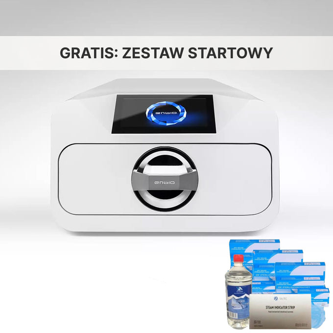 Autoklaw Enbio S Kl.B 2,7l White - Biały + ZESTAW STARTOWY GRATIS