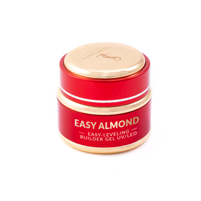 Slowianka - Żel konstrukcyjny (budujący) easy leveling Easy Almond Gel 50 g