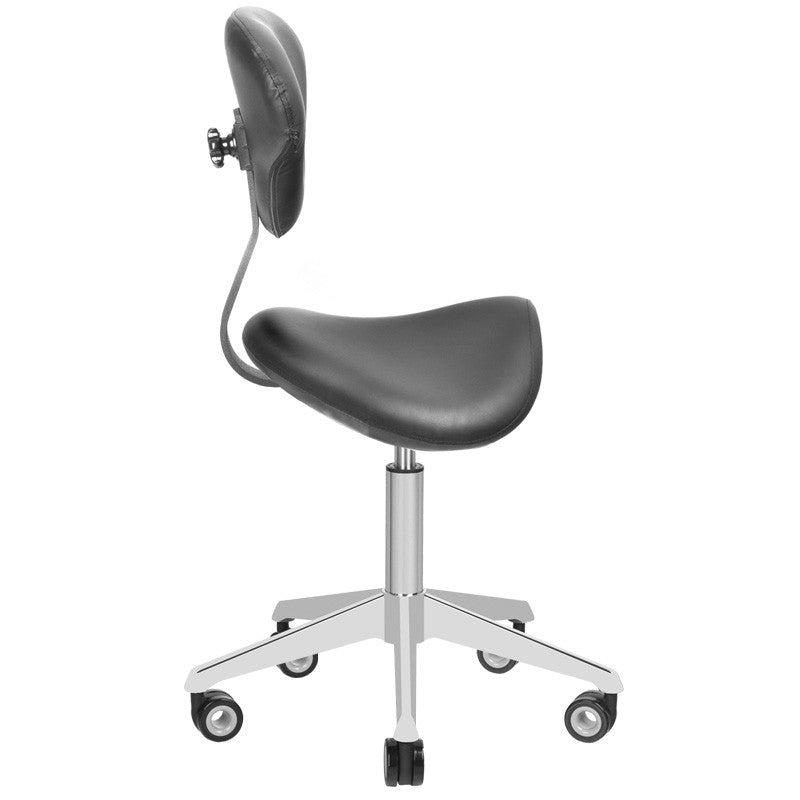 Taboret Kosmetyczny Azzurro 038s Czarny