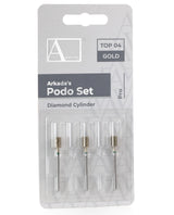 Arkada’s Podo Set Top 04 Gold (Frez Walec Diamentowy)